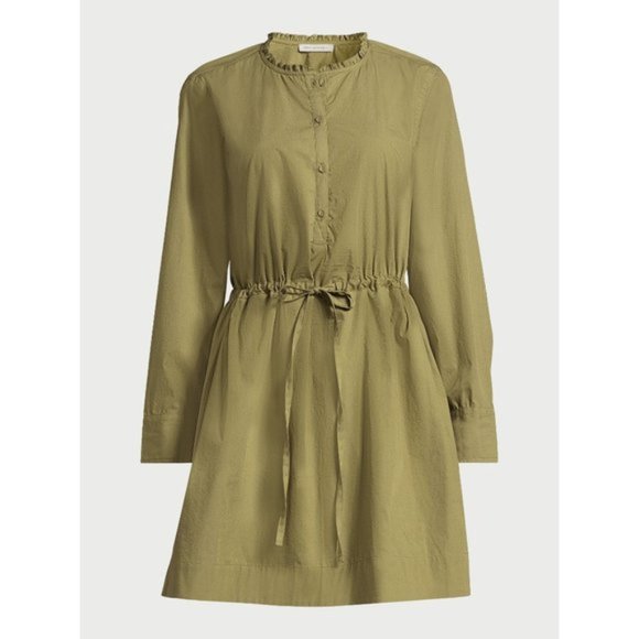 Free Assembly Women’s Ruffle Neck Mini Dress, Sizes XS-XXXL - Picture 5 of 5